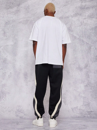 Jogger With Contrast Panels