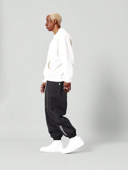 Cuffed Jogger With Seam Detail