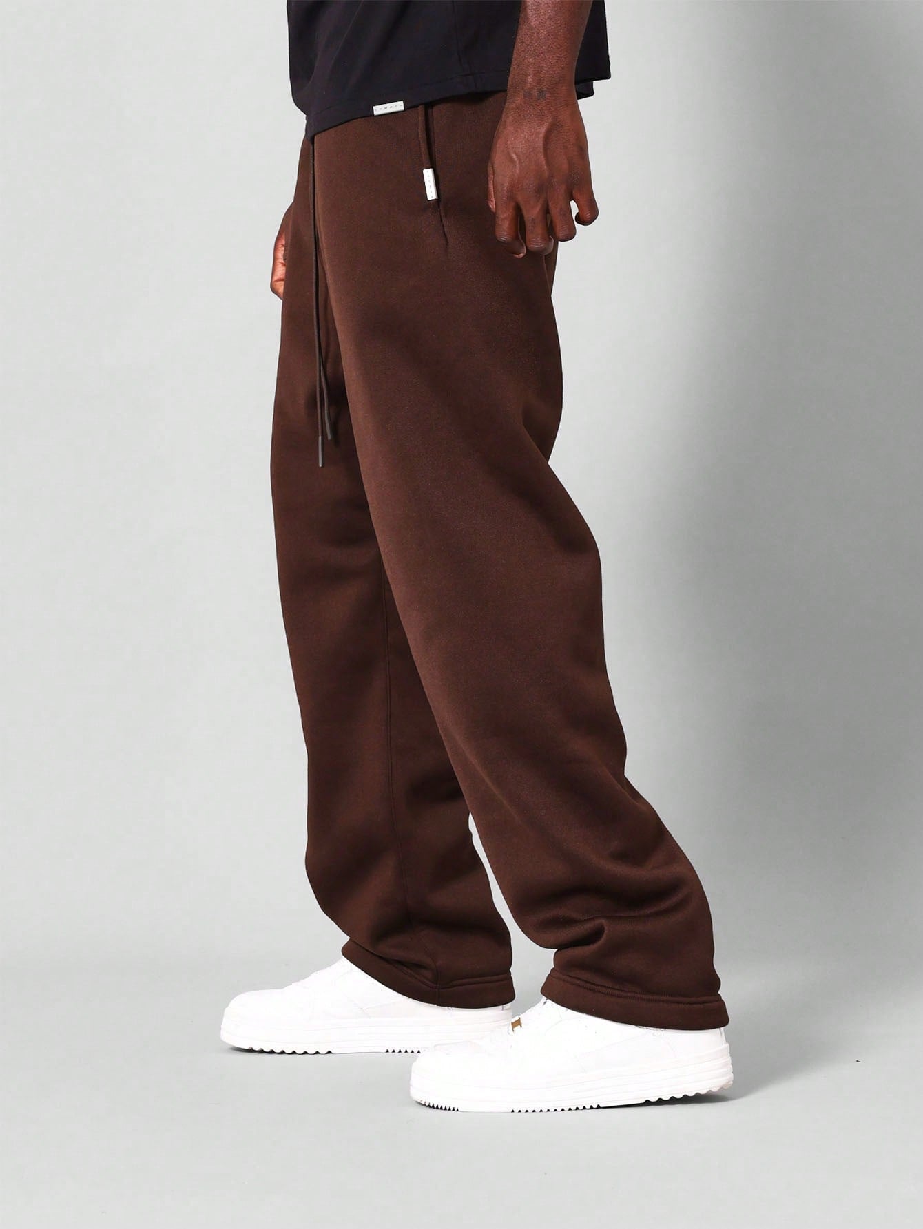 Straight Fit Essential Drop Crotch Jogger