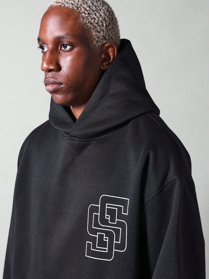 Overhead Hoodie With Front Chest Print