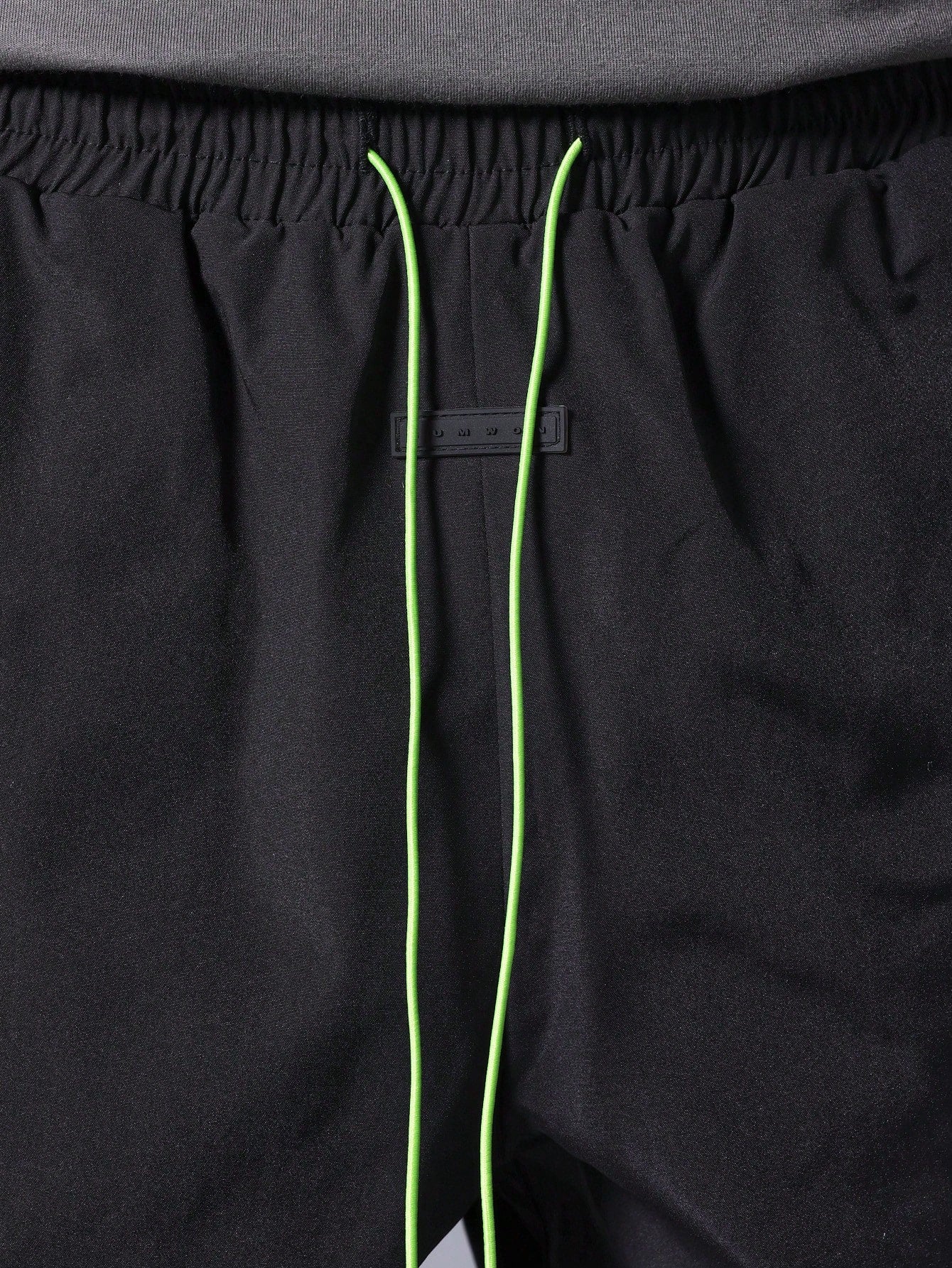 Nylon Shorts With Contrast Drawcords