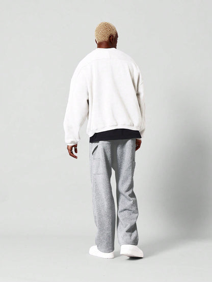 Loose Fit Jogger With Carpenter Details