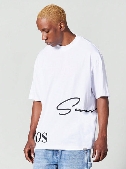 Tee With Signature Embroidery