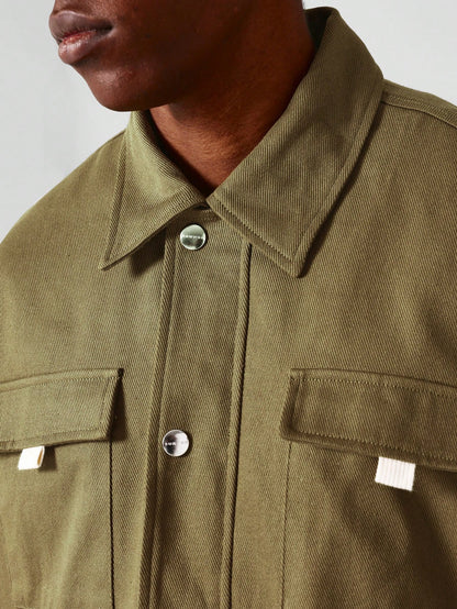 Patch Pocket Button Trough Jacket