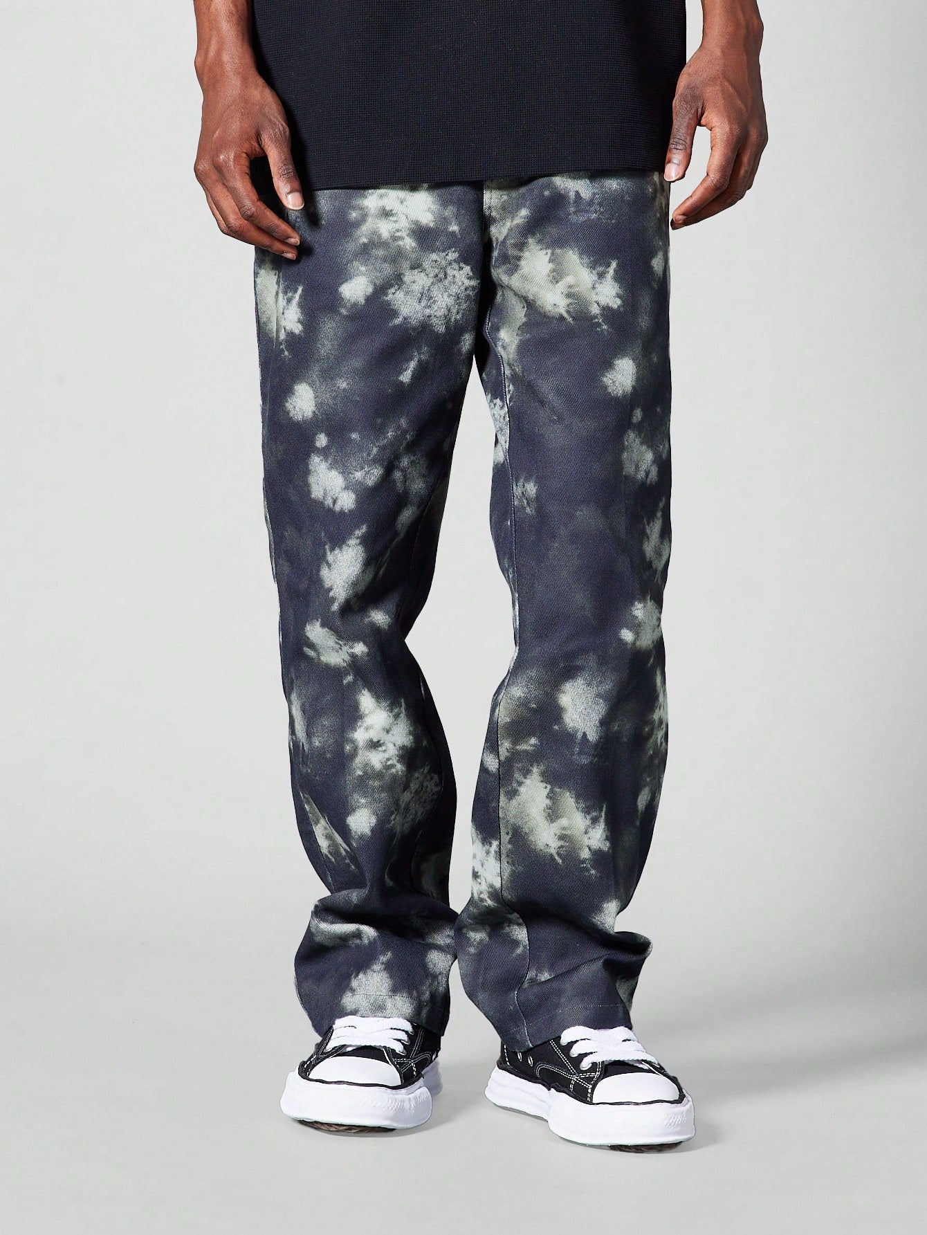 Loose Fit All Over Printed Trouser