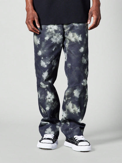 Loose Fit All Over Printed Trouser