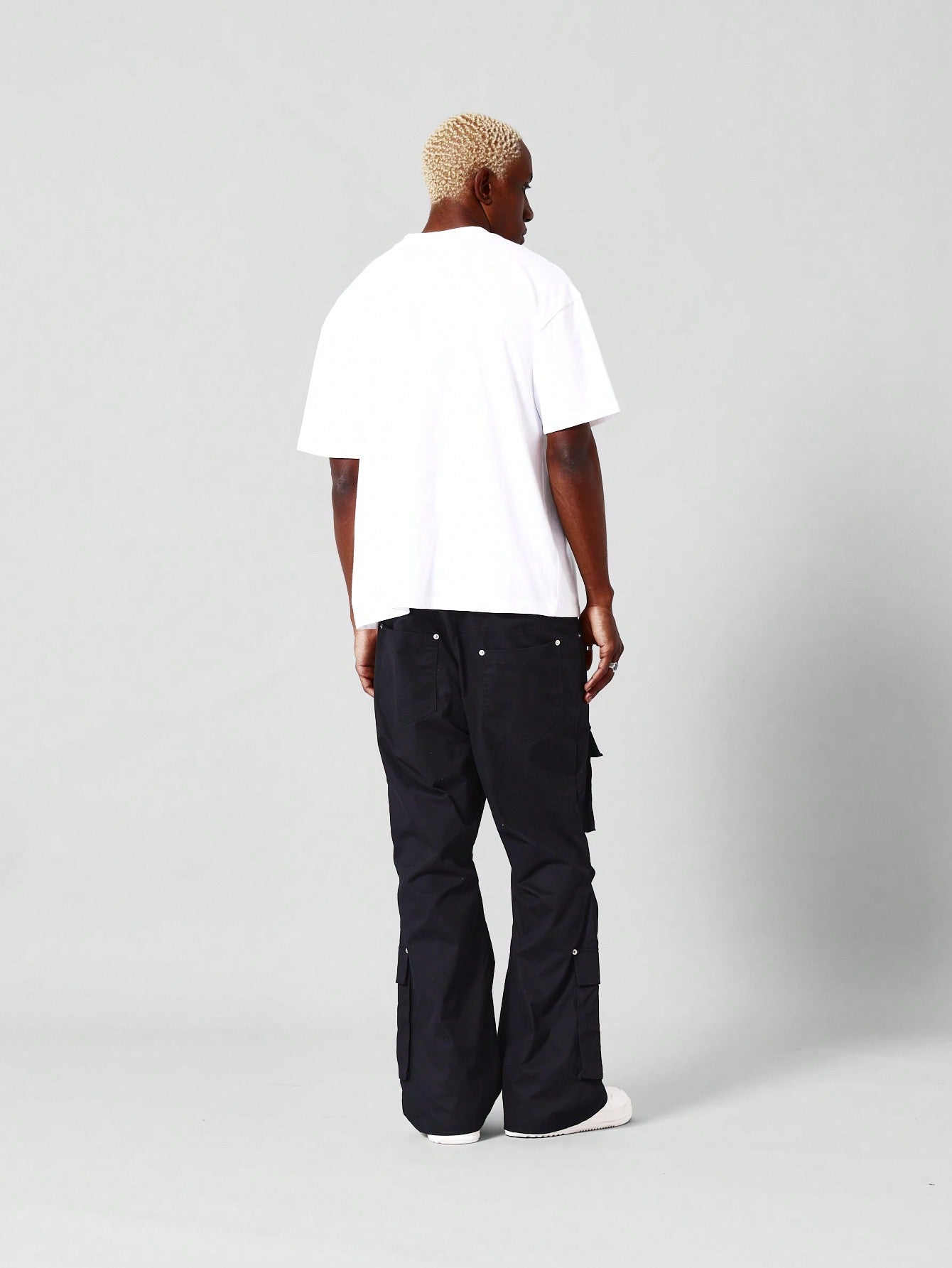 Flare Fit Cargo Trouser