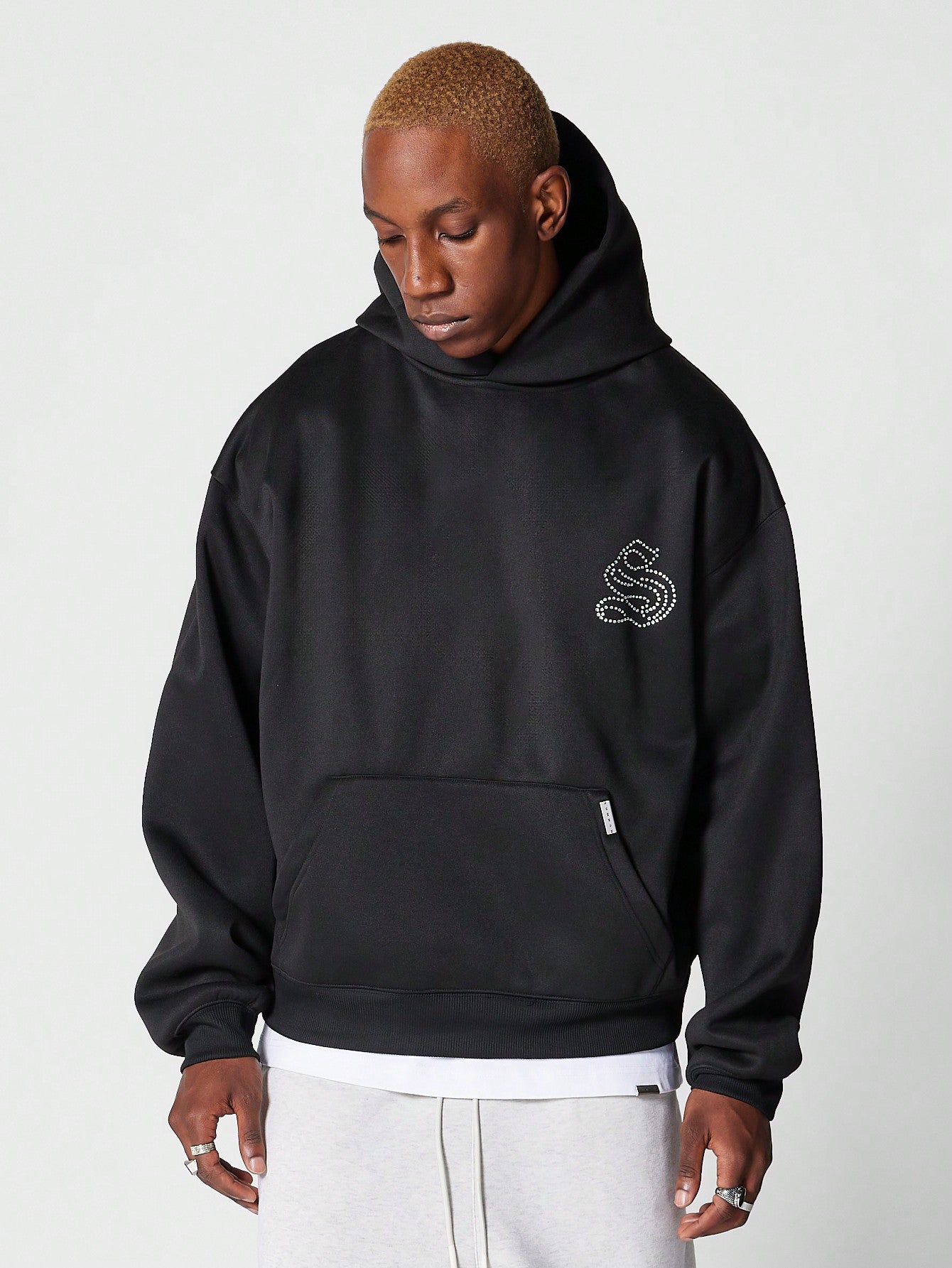 Overhead Hoodie With Heatseal Front And Back Print