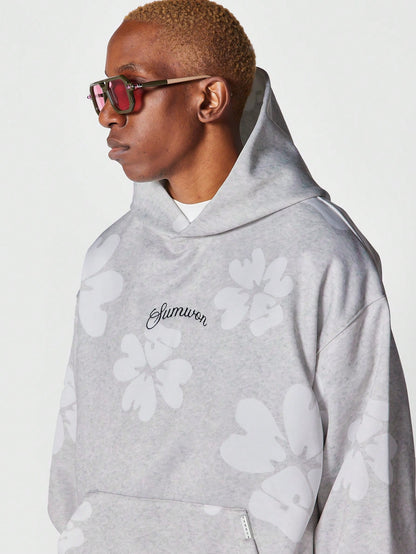 Overhead Hoodie With All Over Print
