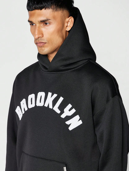 Overhead Hoodie With Front Applique Print