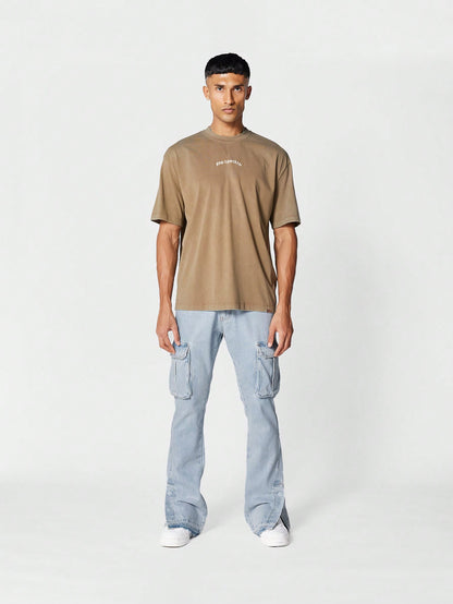 Flare Fit Jean With Cargo Pockets