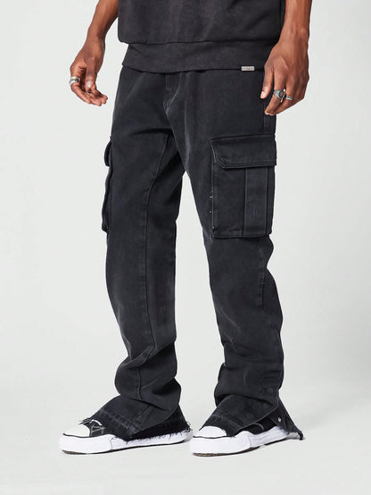 Flare Fit Cargo Jean