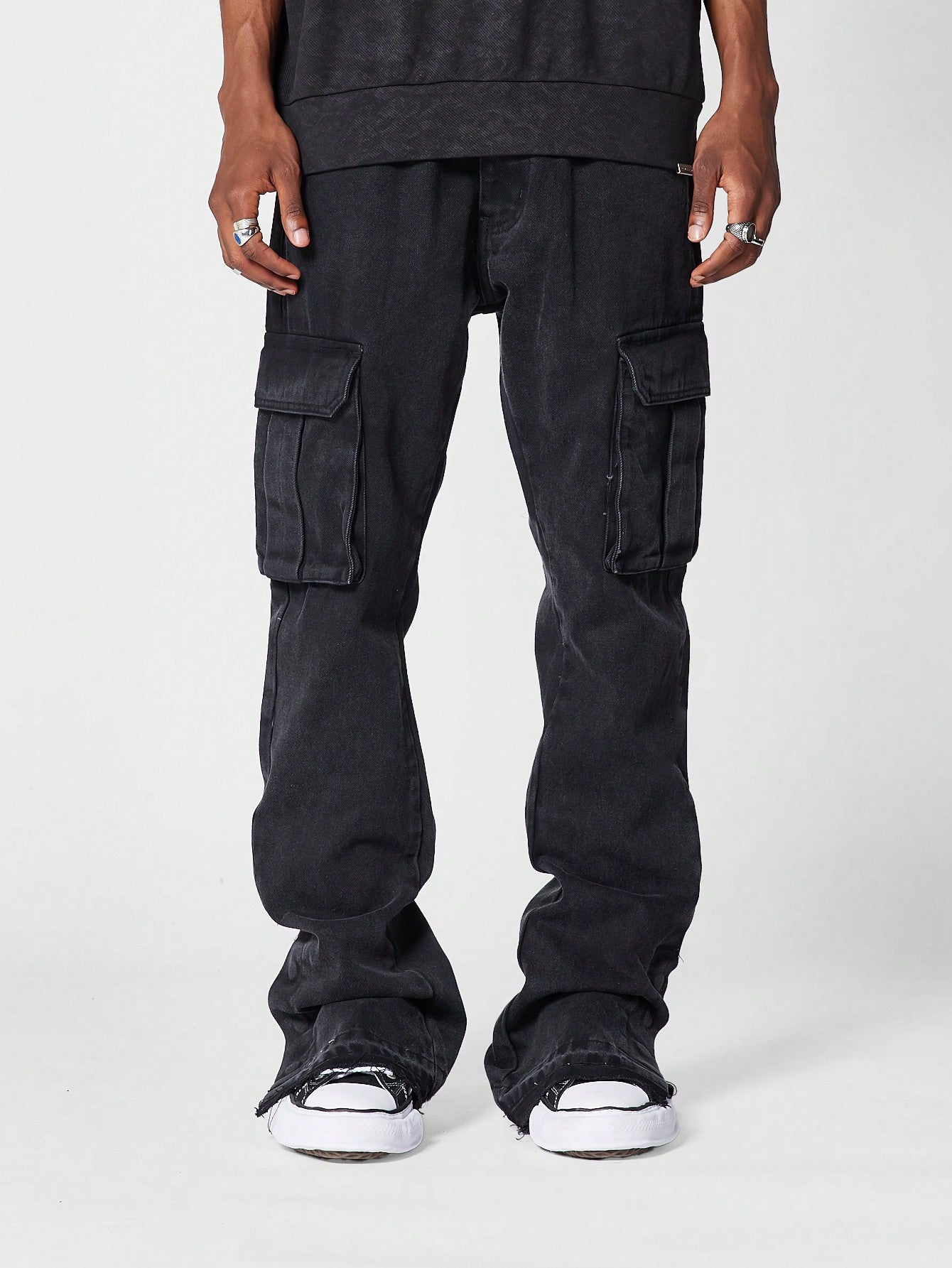 Flare Fit Cargo Jean