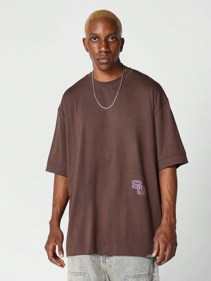 Oversized Fit Tee With Back Print