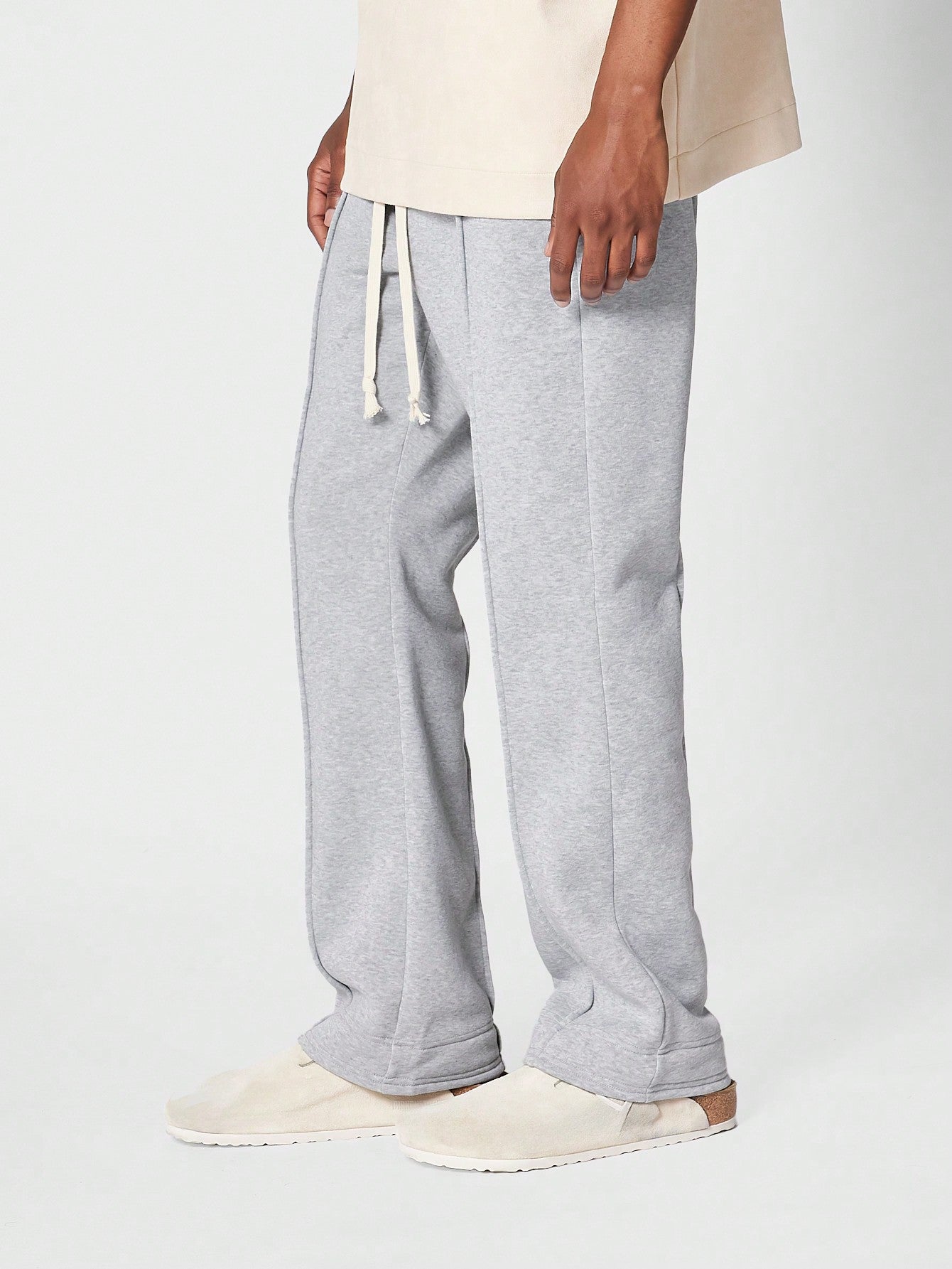 Flare Fit Pleated Jogger