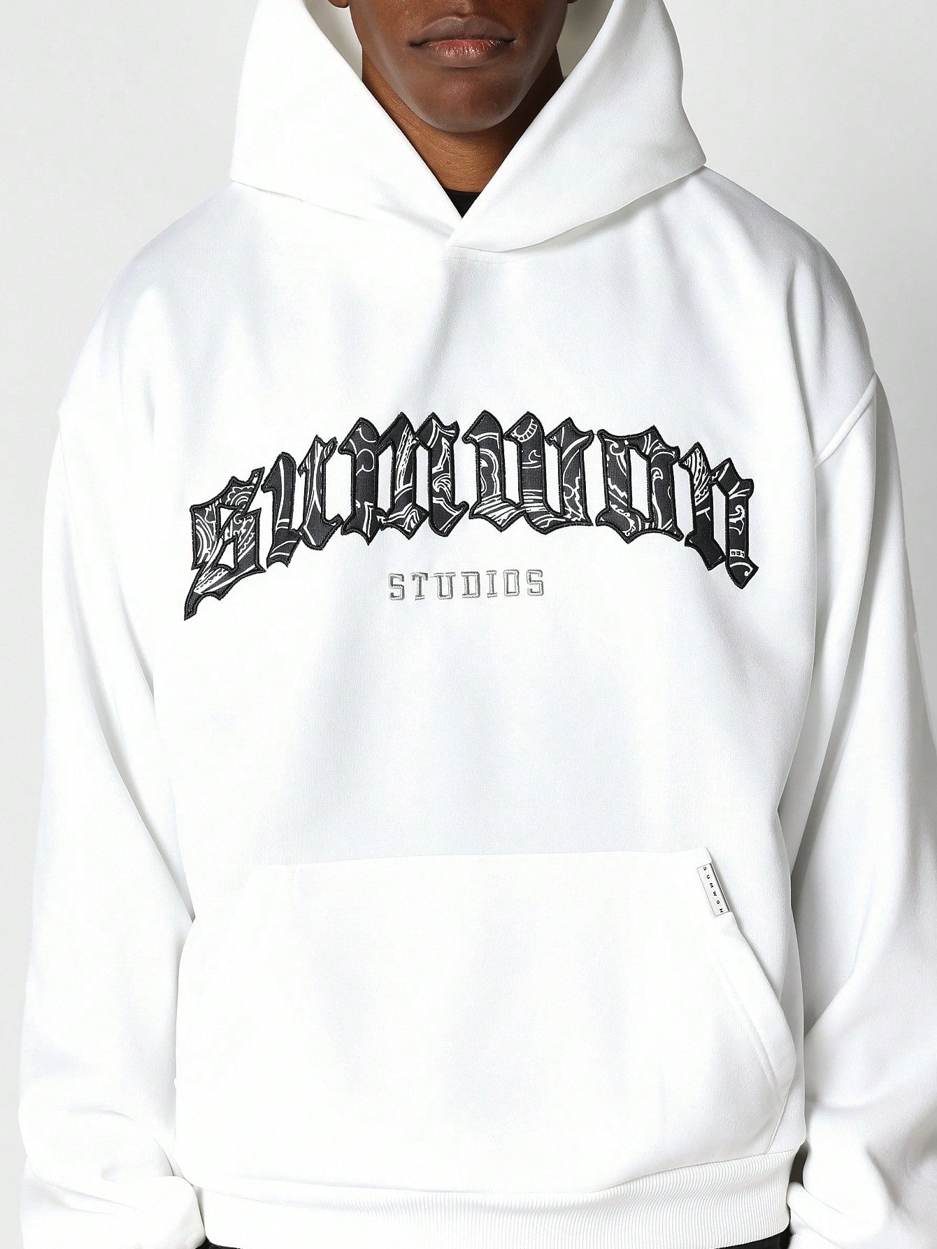 Overhead Hoodie With Applique