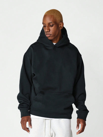 Overhead Washed Hoodie With Back Print