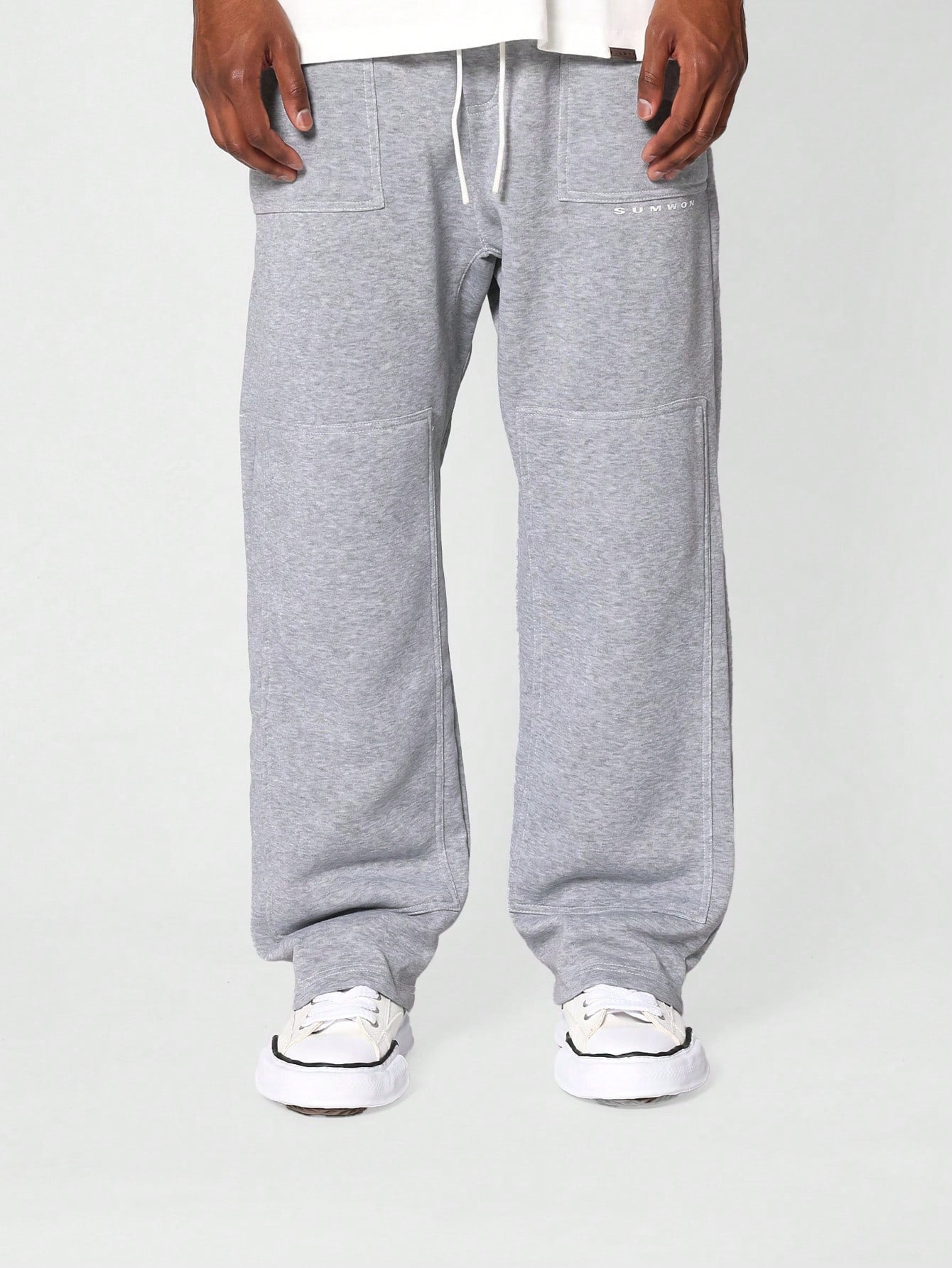 Loose Fit Jogger With Panels