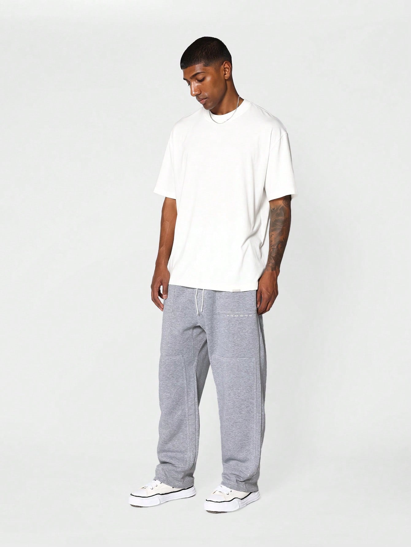 Loose Fit Jogger With Panels