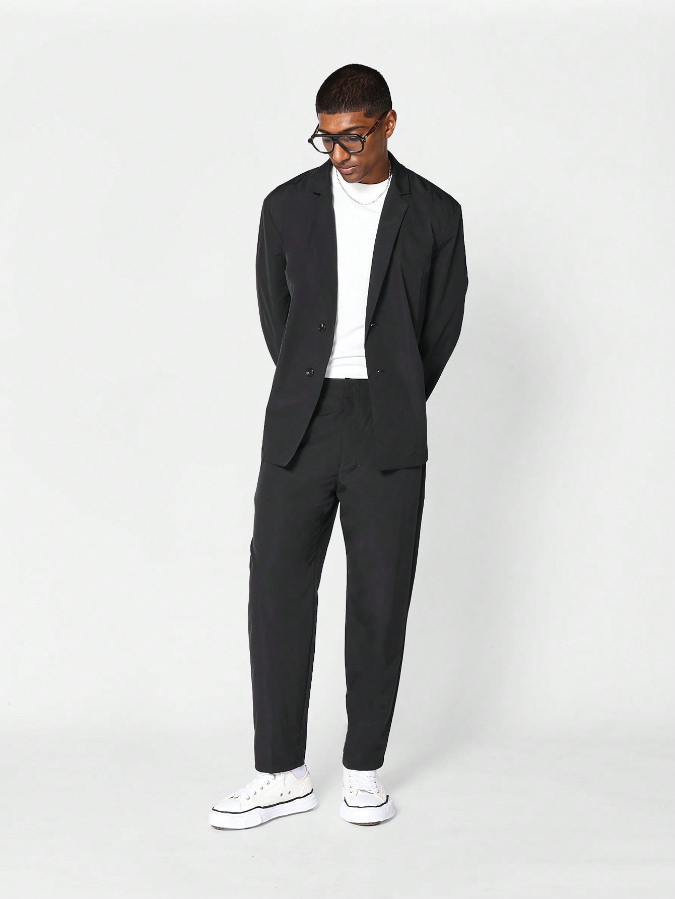 Nylon Suit Blazer