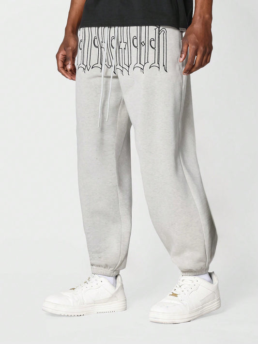 90s Jogger With Front Embroidery